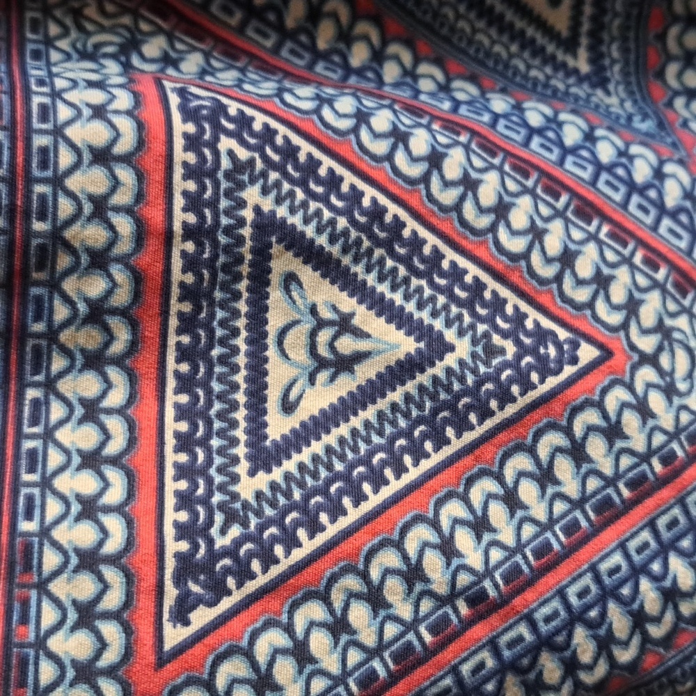 Patagonia Aztec Baggies Mini Skirt With Pockets Nylon Coral/Blue Size Small NWOT - Picture 5 of 8